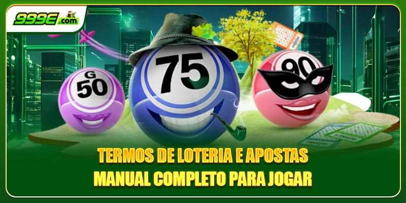 Termos de loteria e apostas